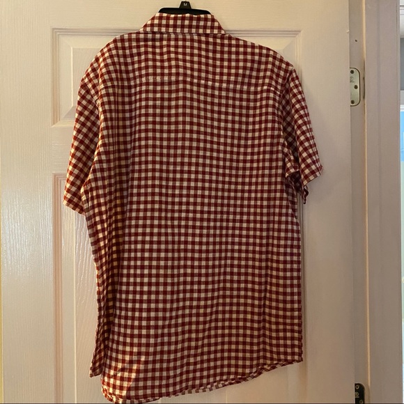 NWT Columbia button-up!!! Size medium!! Red plaid! - Picture 2 of 3